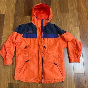 Columbia vintage 90's hooded windbreaker jacket